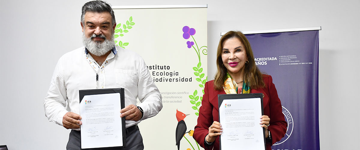 USerena firma convenio con el Instituto de Ecología y Biodiversidad