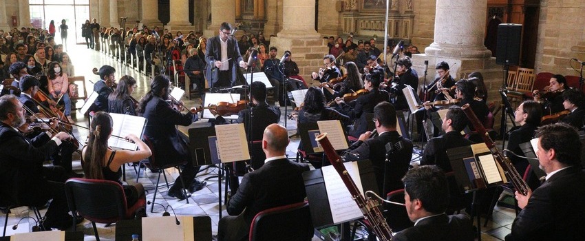 Obras nacionales y un estreno marcaron concierto OSULS para celebrar el mes de la Música Chilena 