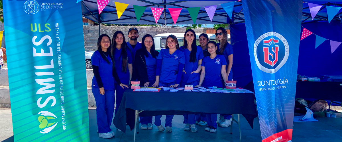 Odontología participa en intervención en Salud Oral en el sector de La Antena en conjunto con proyecto social “La Caracola” 