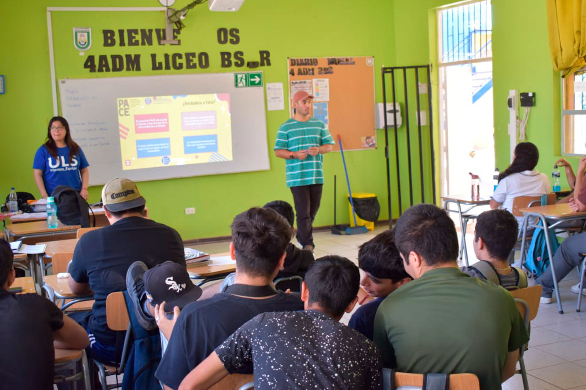 PACE ULS en Liceo Bicentenario Samuel Román Rojas de Combarbalá