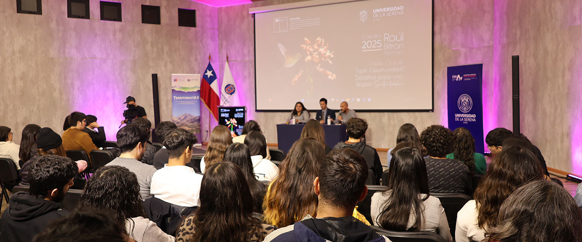 Cátedra Raúl Bitrán 2025 inició paneles con análisis y reflexión sobre los residuos sólidos en la Región de Coquimbo