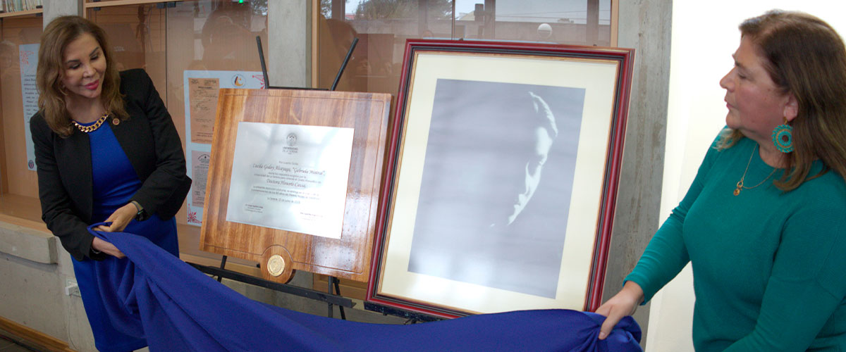 Universidad de La Serena otorgó distinción póstuma Doctora Honoris Causa a Gabriela Mistral