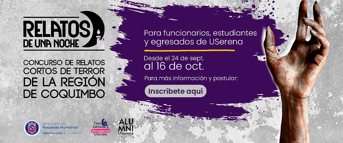 ¡Se acerca Halloween! USerena invita  a la comunidad universitaria a crear relatos de terror