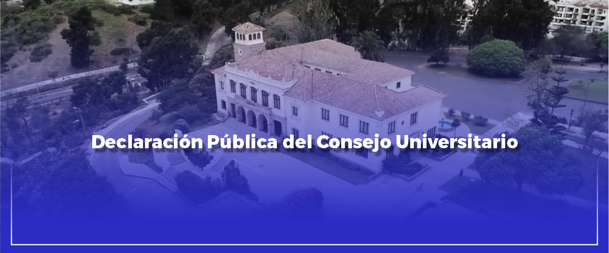 Declaración Pública del Consejo Universitario sobre agresión a Ministra Ximena Lincolao