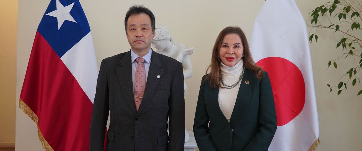 Nuevo representante de JICA en Chile visita la USerena y reafirma su alianza de cooperación 
