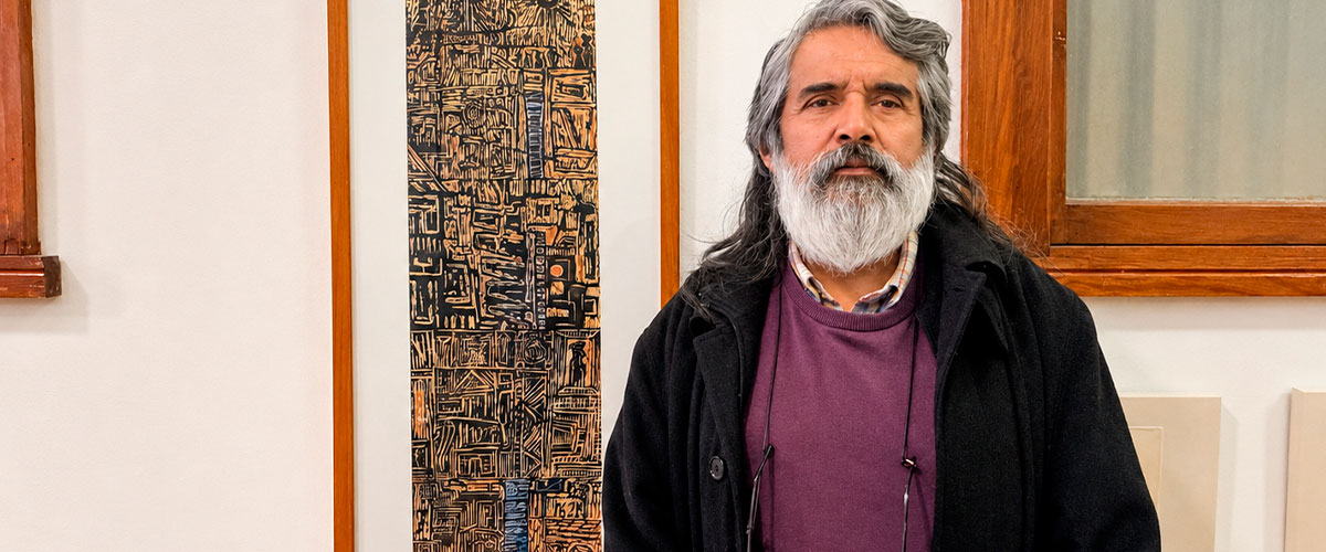 Artista participa en la VI versión del Salón de Julio Región de Coquimbo