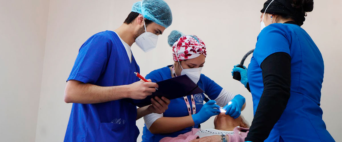 Estudiantes de Odontología realizan operativo de salud bucal en sector rural de Punitaqui