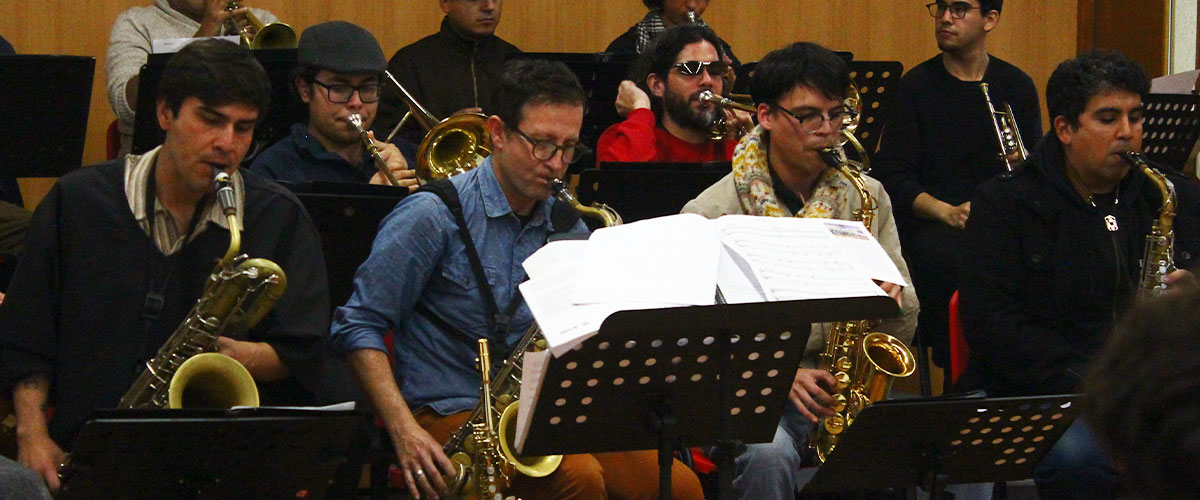 Escolares de la Región de Coquimbo disfrutaron de ensayo abierto de la ULS Big Band Jazz
