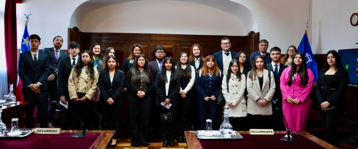 Estudiantes de Derecho conocen el funcionamiento de la Corte de Apelaciones 