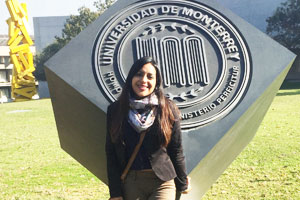 Estudiante de Auditoría realiza pasantía en la Universidad de Monterrey