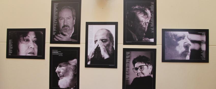 Muestra fotográfica “Rostros de la Poesía” estará abierta al público hasta el 25 de agosto
