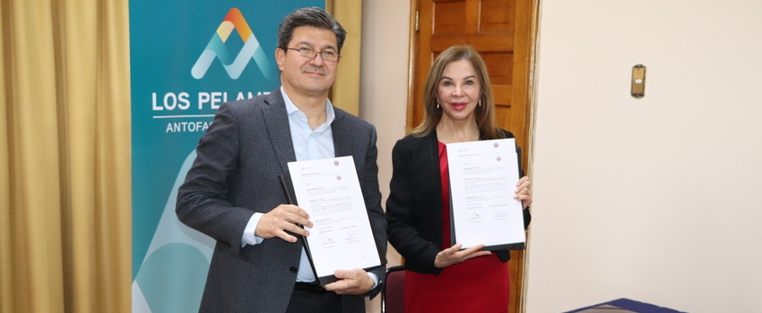 ULS y Minera Los Pelambres firman convenio para desarrollar iniciativas conjuntas y fortalecer la formación de estudiantes
