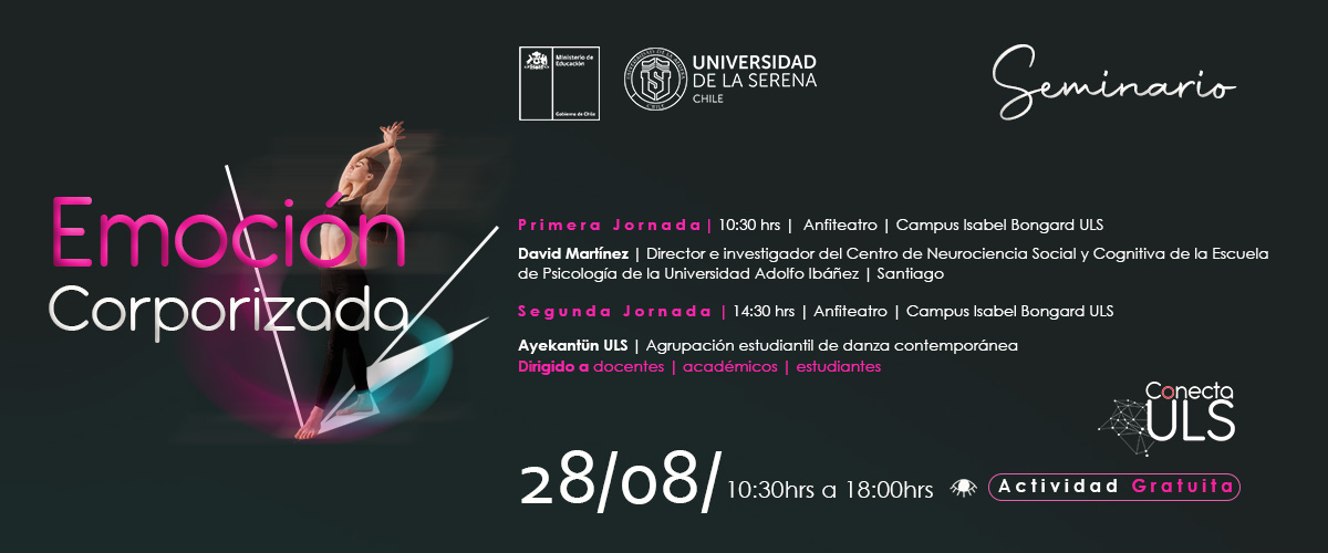 Invitan a participar en charla de experto en neurociencias que abordará las emociones corporizadas 