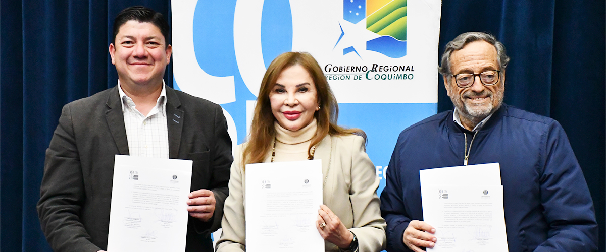 Universidad de La Serena firma convenio con el Consejo Regional para fortalecer el posicionamiento internacional de la Región de Coquimbo