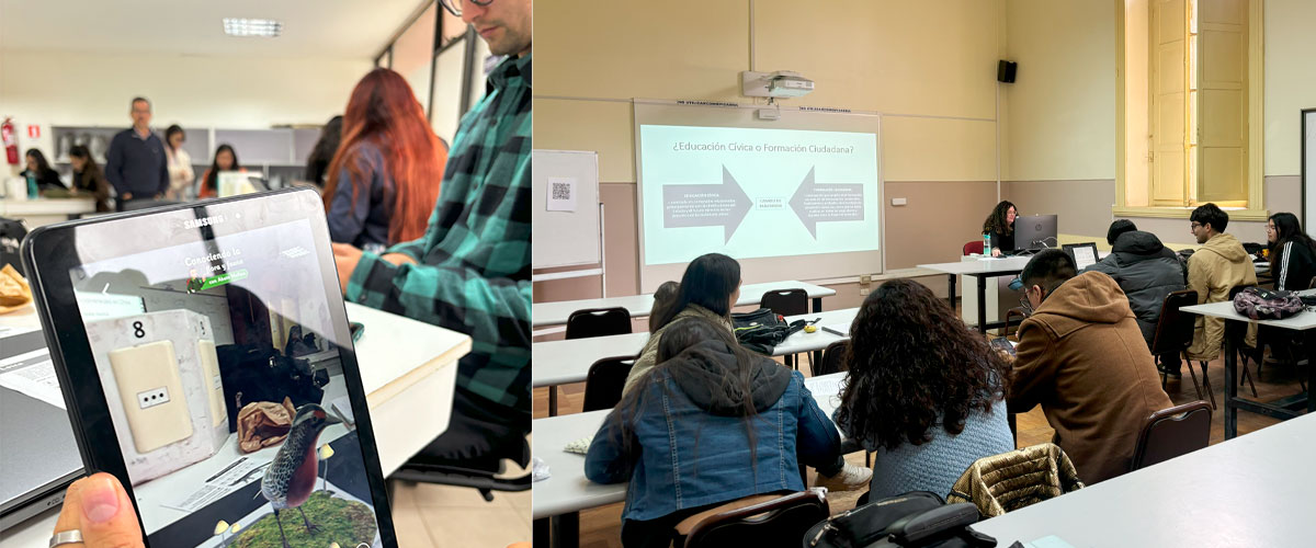 Estudiantes de Pedagogía en Educación General Básica aprendieron sobre la integración de la Estadística en el currículum escolar