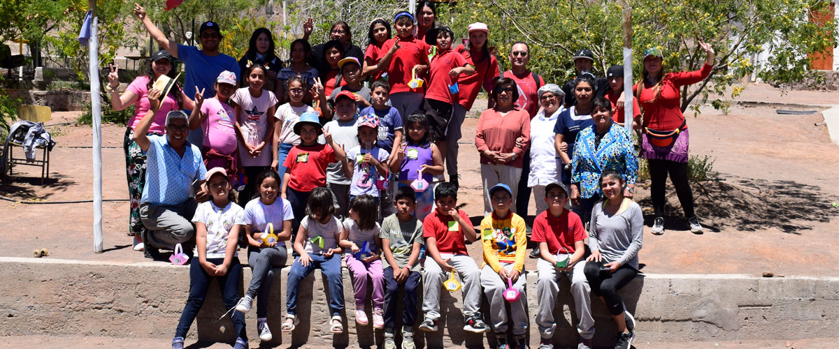 Académicos de Conecta ULS y Cecrea de la Región de Coquimbo llevaron a cabo experiencia creativa junto a escuelas de Combarbalá 