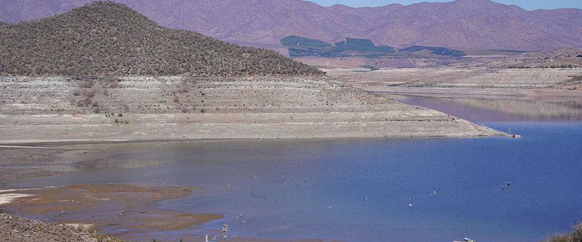 La sequía persiste: embalses de la Región de Coquimbo aún se encuentran en niveles mínimos