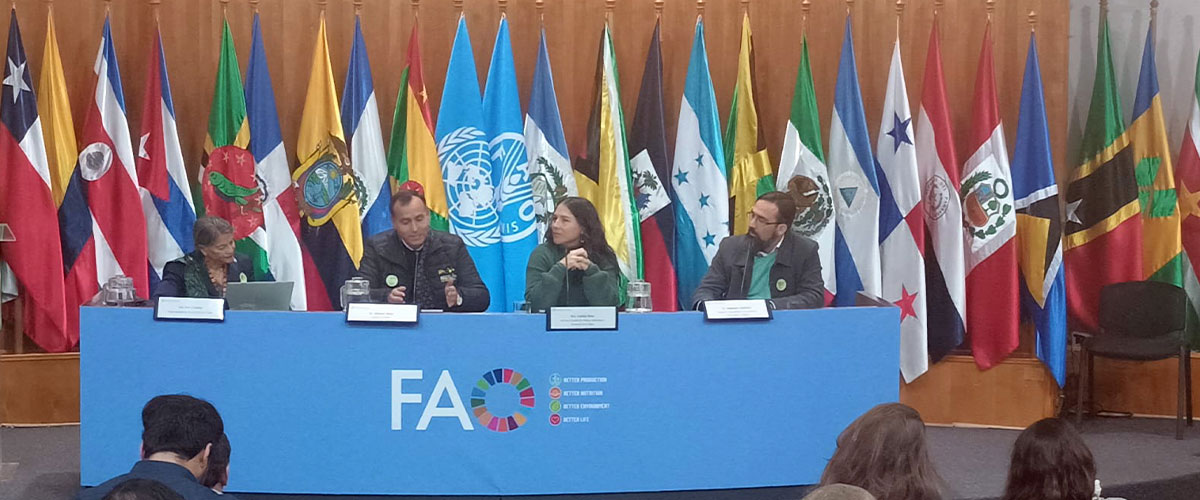 Académico expuso en encuentro internacional de la FAO que abordó la planificación urbana y su relación con la alimentación 