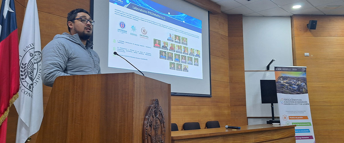 Profesional de PROMMRA representó a la Universidad de La Serena en seminario enfocado en Gestión de Recursos Hídricos en Concepción