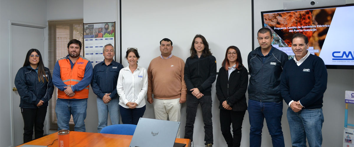 Estudiantes en práctica desarrollan proyecto para modificar suministro eléctrico de Puerto Guayacán 