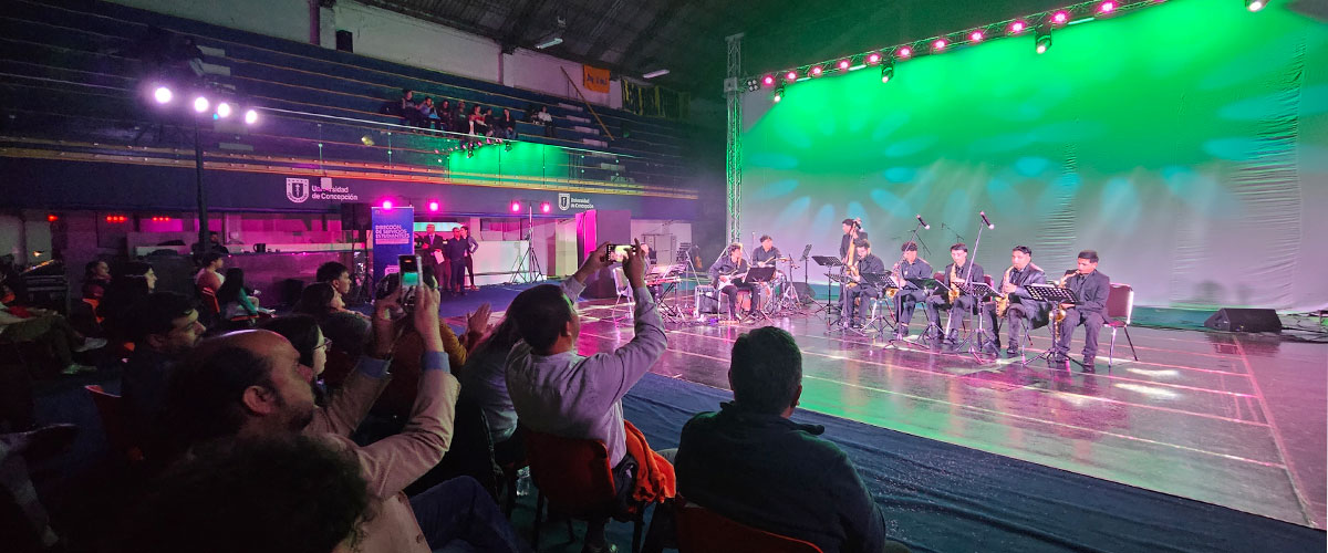 Big Band Jazz cautivó al público penquista en el XI Encuentro IntegrArte realizado en Concepción